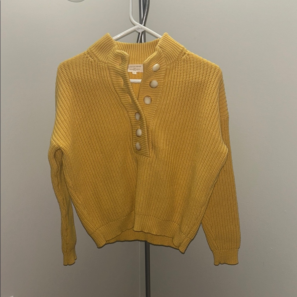 Sezane Lucas Jumper yellow xs - Picture 3 of 9